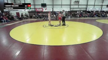 132 lbs Quarterfinal - Ian Bryan, Delta vs Harvey Walgren, Delta