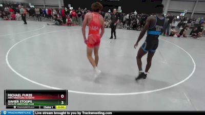 150 lbs Cons. Round 4 - Michael Furze, MWC Wrestling Academy vs Xavier Stoops, NB Elite Wrestling Club