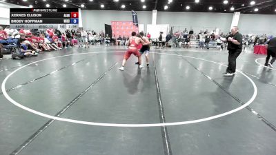 215 lbs Xerxes Ellison, Team Alabama vs Brody Hoffman, Wisconsin