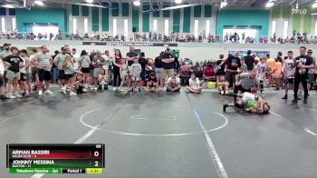 60 lbs Quarterfinals (8 Team) - Johnny Messina, Buxton vs Arman Bassiri, Killer Elite