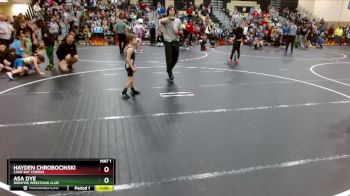 53 lbs Semifinal - Hayden Chrobocinski, Cane Bay Cobras vs Asa Dye, Irontide Wrestling Club