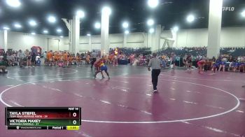 145 lbs Semis & Wb (16 Team) - Tayla Stiefel, Team Iowa Mermaid Mafia vs Victoria Maxey, Nebraska Marvels