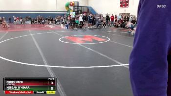 139 lbs Champ. Round 1 - Brock Guth, St. Peter vs Keegan O`Meara, Tri-City United