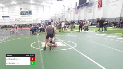 132 lbs Consi Of 16 #2 - Jesus Camacho, Bear Grapplers vs Jesus Morales, YV Wrestling