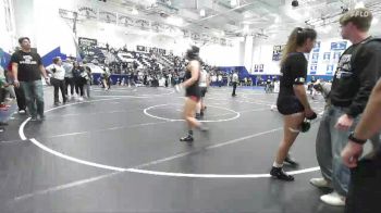 190 lbs Semifinal - Aubreyelle Baeza, San Dimas vs Danielle Krampach, Cypress