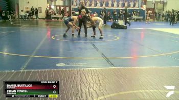 139 lbs Cons. Round 2 - Ethan Powell, Carlsbad vs Daniel Bustillos, Gadsden