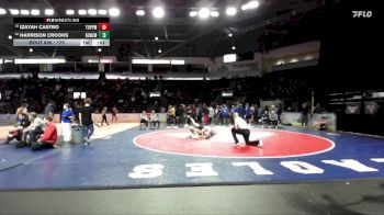 175 lbs Cons. Round 2 - Harrison Crooks, Gonzaga Prep vs Izayah Castro, Toppenish