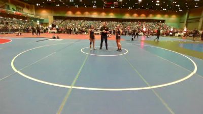 126 lbs Consi Of 16 #2 - Maycie Winters, Riverton vs Elyse Asaro, Rocky Mountain