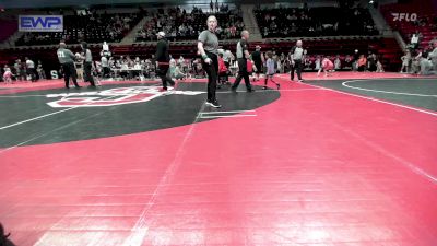 40 lbs Round Of 16 - Maverick Meyer, Skiatook Youth Wrestling vs Kyson Miller, Wagoner Takedown Club