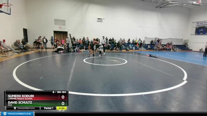 159-164 lbs Round 3 - David Schultz, CCA vs Sumedh Koduri, Laramie ...