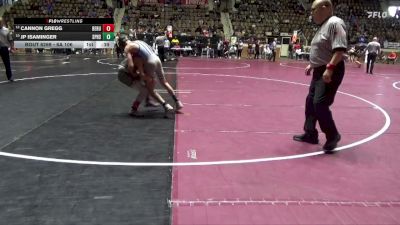 6A 106 lbs Cons. Round 4 - Cannon Gregg, Benjamin Russell vs Jp Isaminger, Spain Park HS