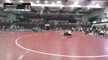 141 lbs Champ. Round 1 - Easton Hilton, Missouri vs Khimari Manns, Brown