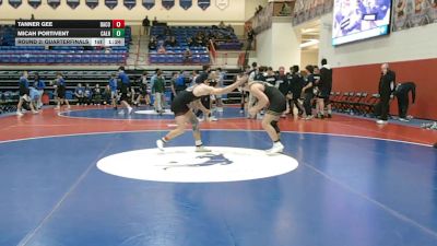 150 lbs Round 2: Quarterfinals - Tanner Gee, Dawson County vs Micah Portivent, Calhoun