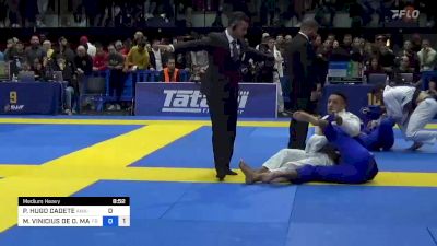 PEDRO HUGO CADETE vs MARCOS VINICIUS DE O. MARTINS 2023 European Jiu-Jitsu IBJJF Championship