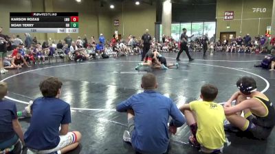 125 lbs Round 4 (6 Team) - Karson Rozas, Louisiana Mudbugs vs Noah Terry, Rebel Wrestling