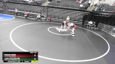 141 lbs Cons. Round 4 - Mason Redd, Logan High School vs Cash McClellan, Westlake Wrestling Club