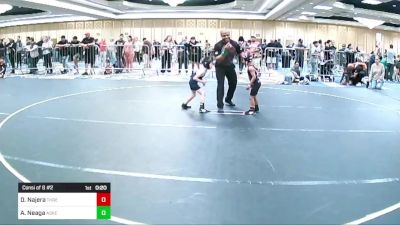 40 lbs Consi Of 8 #2 - Dominic Najera, Threshold WC vs Alexander Neaga, Askeo International May Club