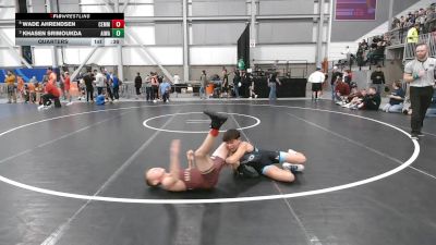 92 lbs Quarters - Khasen Srimoukda, All In Wrestling Academy vs Wade Ahrendsen, Cle Elum Mat Miners Wrestling Club