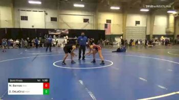 152 lbs Semifinal - Maria Barnes, Ogallala Wrestling vs Delilah DeLaCruz, Warrior Girls Wrestling Club