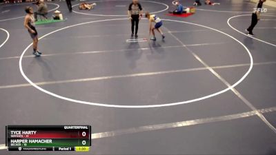 88 lbs Quarterfinals (8 Team) - Tyce Harty, Wayzata vs Harper Hamacher, Becker