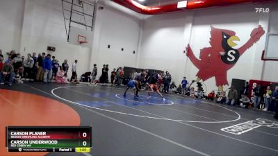 106 lbs Semifinal - Carson Planer, Region Wrestling Academy vs Carson Underwood, Red Cobra WA