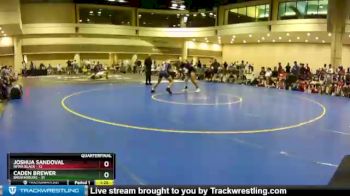 182 lbs Quarters & Wb (16 Team) - Caden Brewer, Brownsburg vs Joshua Sandoval, NFWA Black