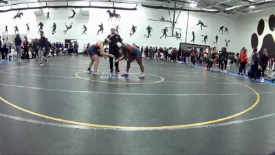 160 C 5th Place Match - Katie Harshbarger, Hiram College vs Cicely Cullins, Hiram College