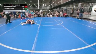 56 lbs Round 3 - Reese Szymanski, Team Tugman WC vs Lucas Shumate, Tri State Hammers