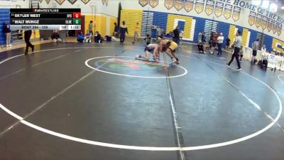 126 lbs Semifinal - Skyler West, Ft Pierce Central vs Walt Munoz, Olympic Heights