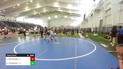 120 lbs Consi Of 8 #1 - Jessie Hernandez, Apple Vallley vs Ryan Dimalanta, Rancho Bernardo WC