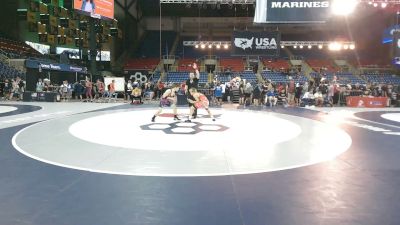 120 lbs Cons. Rd Of 64 - Miles Blanton, New Mexico vs Cody Palmentiero, Connecticut
