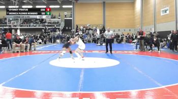 120 lbs Consi Of 8 #2 - Sydney Fratus, Coventry vs Monica Flores Romero, Fairfield Warde