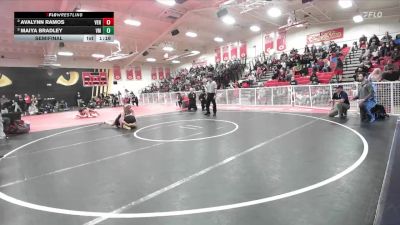 145 lbs Semifinal - Maiya Bradley, Vista Murrieta vs Avalynn Ramos, Ventura