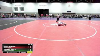 150 lbs Cons. Round 4 - Findley Smout, Christian Brothers vs Titus Norman, Baylor School