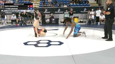 165 lbs Champ. Rd Of 128 - Keith Remington, Texas vs Tyree Graham, Florida