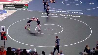 170 lbs Cons. Round 2 - Sophia Larsen, Canton vs Lilian Hamner, Brandon Valley