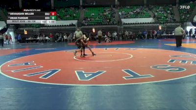 6A 106 lbs Semifinal - Dean Farque, Oxford vs Devaughn Miller, Columbia