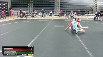 115 lbs Round 4 (10 Team) - Jake Klotz, Riverheads vs Warren Hicks, Noke Wrestling RTC