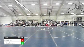 141 lbs Final - Brock Hardy, Nebraska vs Joshua Koderhandt, Navy