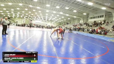 6-285 lbs Cons. Round 3 - Edgar Lagos Flores, John R. Lewis vs John Drury, McLean