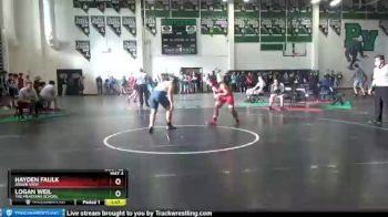 159 lbs Round 1 - Logan Weil, The Meadows School vs Hayden Faulk, Arbor View