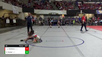 52 lbs Cons. Round 2 - Joe Soldano, North Montana Wrestling Club vs Kayden Parker, Havre Wrestling Club