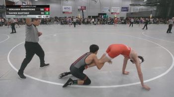 126 lbs Quarters - Davien Martinez, Pomona High School vs Benjamin Armstrong, Threestyle