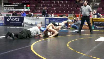 172 lbs First Round - Chase Amspacher, Spring Grove vs Zach Labryer, Thomas Jefferson