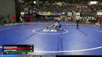 Cons. Round 3 - Dylan Delorme, Columbia Falls vs Carson Harris, Havre