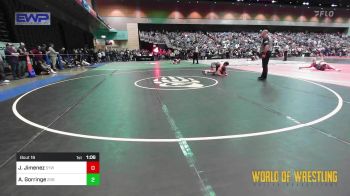 165 lbs Quarterfinal - Jayleen Jimenez, Shafter Youth Wrestling vs Addelyn Gorringe, 208 Badgers
