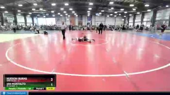 56 lbs Rd# 7- 10:45am Saturday Final Pool - Hudson Burns, Iowa Black vs Ian Montalto, PA Silver