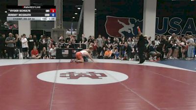 80 kg Champ. Rd Of 64 - Ryder Schulte, Grindhouse Wrestling Club vs Jeremy McGrath, Connecticut
