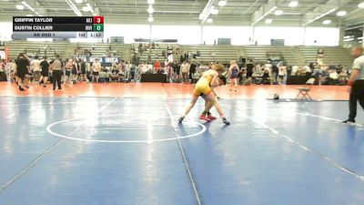 106 lbs Rr Rnd 1 - Griffin Taylor, Average Joes - HSB vs Dustin Collier, Invicta Wrestling Academy - HSB