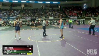 D 2 170 lbs Semifinal - Neil Borne, Archbishop Rummel vs Hunter Addison, North Desoto